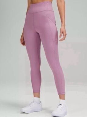 LULULEMON 💜🩷 Invigorate High-Waist Lavender Leggings - 25” inseam